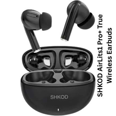 SHKOD AirLits1 Pro+ True Wireless Earbuds with 30dB ANC, 40H Playtime & Fast Charging